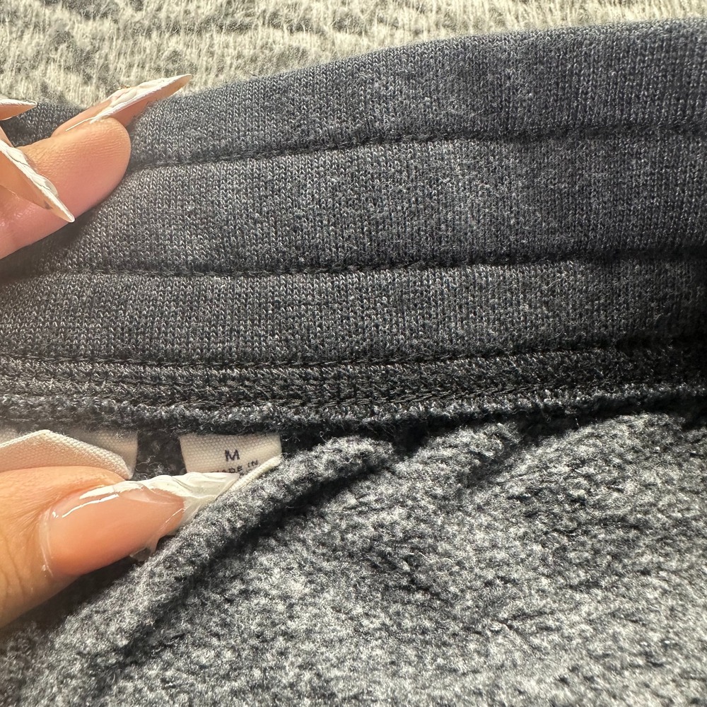 Gap Pant Mens M Gray Cotton Fleece Sweatpants Tapered Activewear Performance - Picture 4 of 11